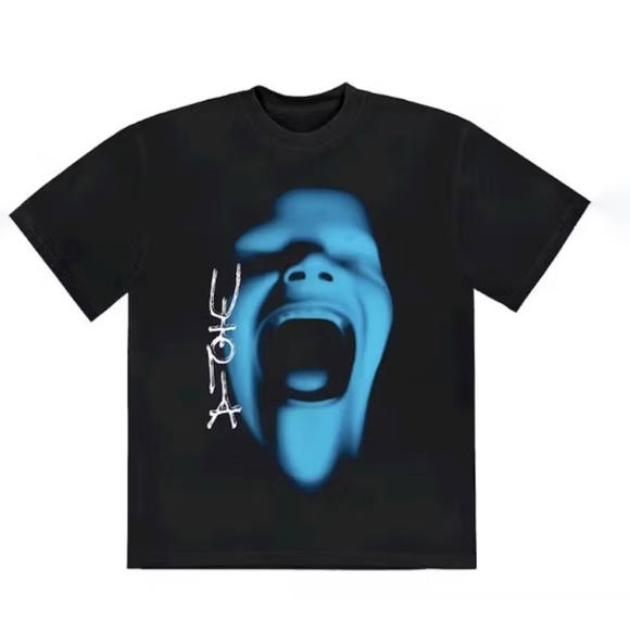 Travis Scott Utopia Tee IV Official Tour Merch Size Large New! * Flaw - Picture 3 of 10